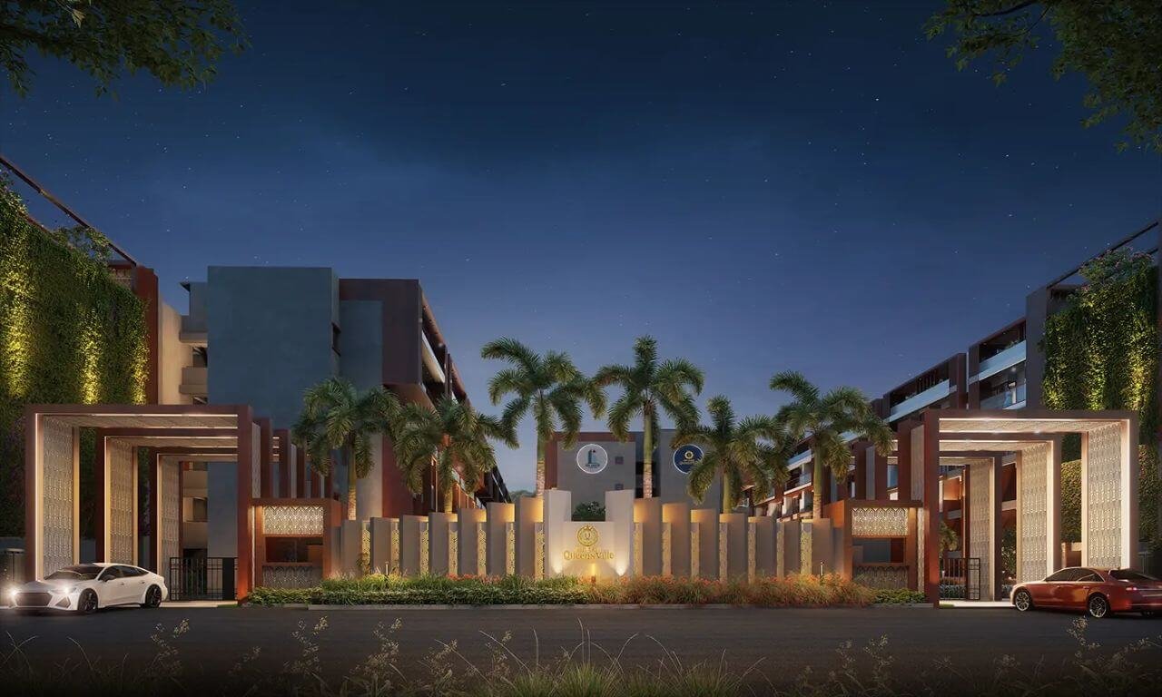 Landscaped gardens